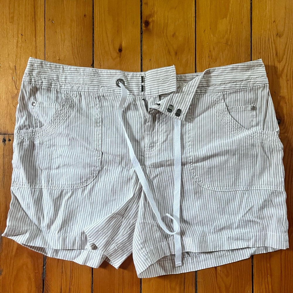 INC linen shorts